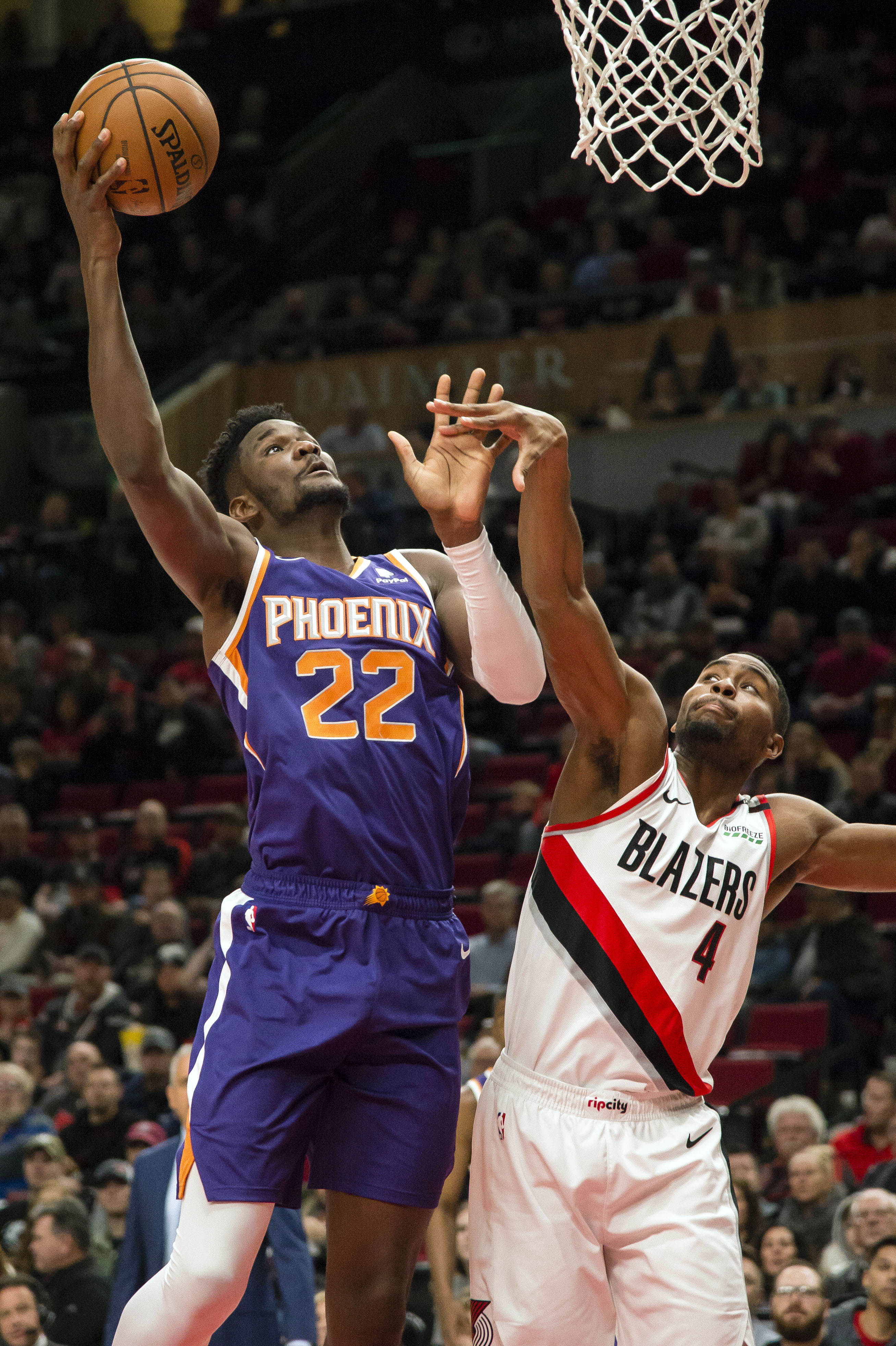 开拓者逆转太阳，取得胜利